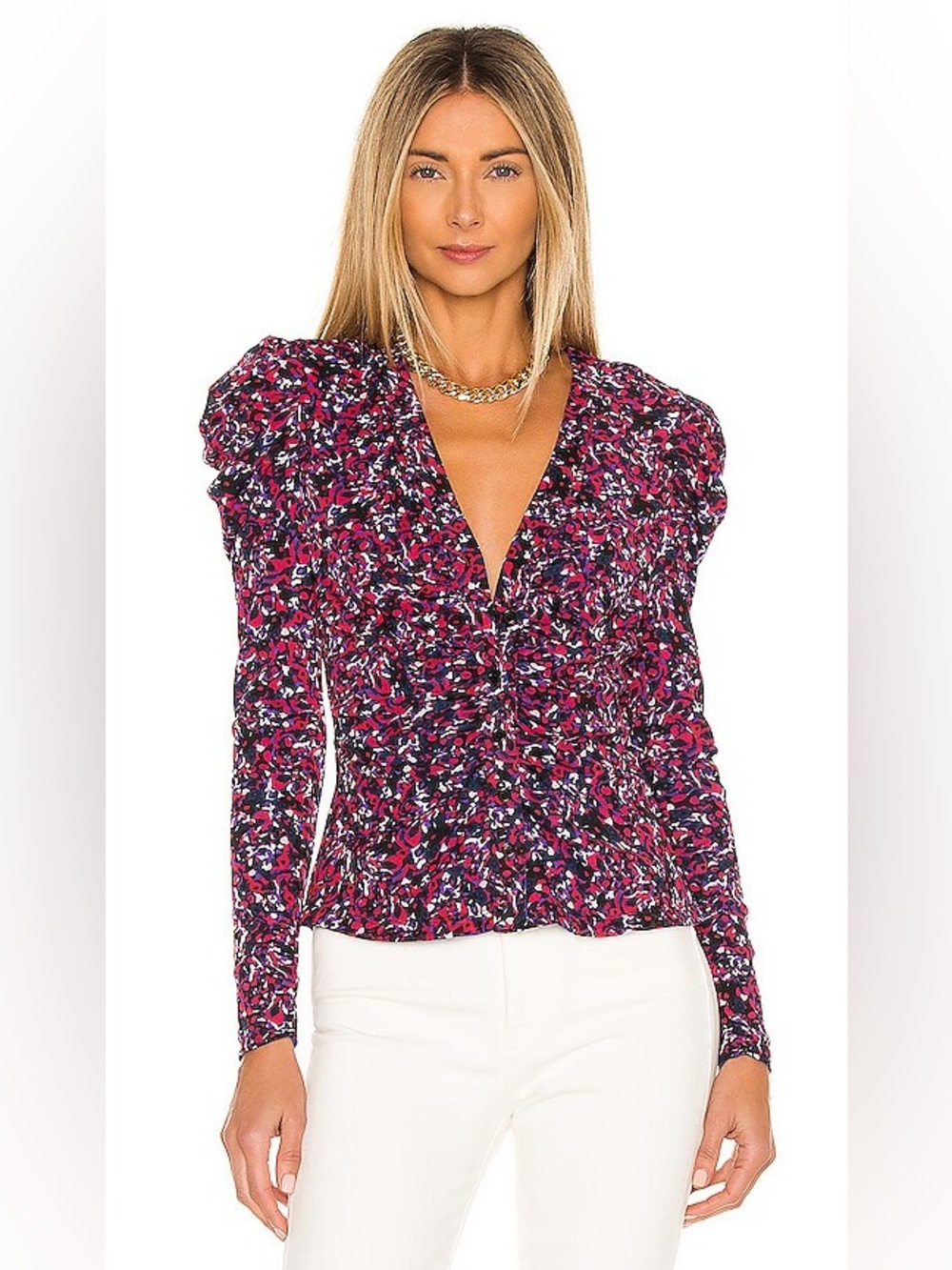 DVF Reversible Blouse | Size S-M